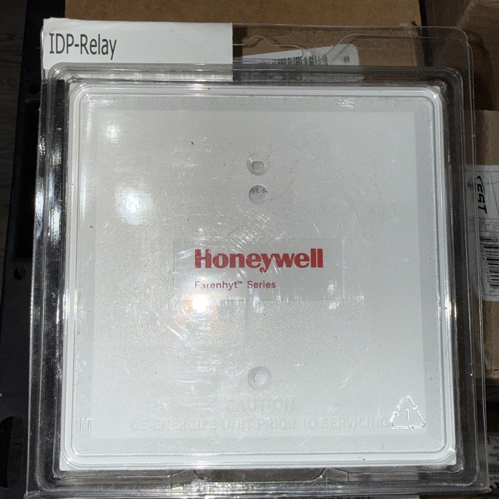 NEW HONEYWELL FARENHYT SERIES IDP-RELAY WHITE SIGNALING RELAY MODULE FIRE ALARM